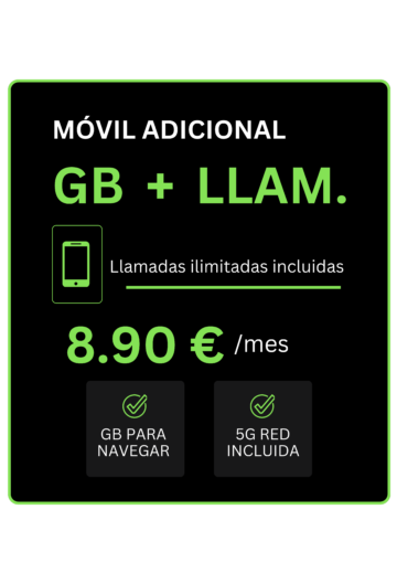 Plan móvil adicional 8,90 € (copia)
