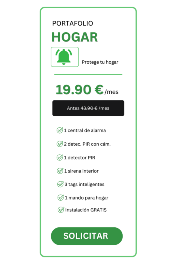 Alarmas Portafolio Hogar 19.90 €