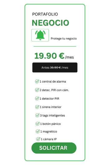 Alarmas Portafolio Negocio 19.90 €