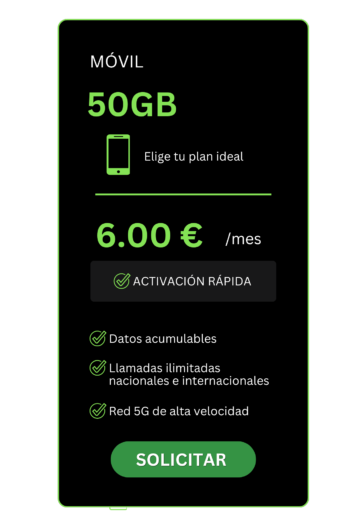 Móvil 6.00 €